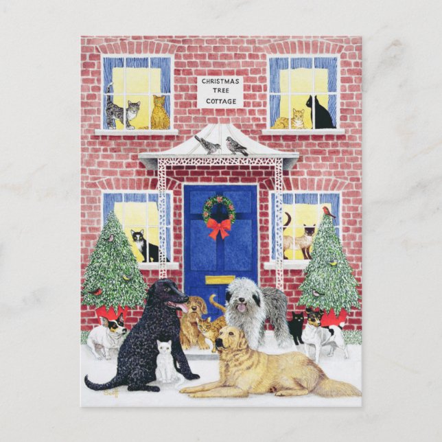 Postal Festiva Christmas Warmth (Anverso)