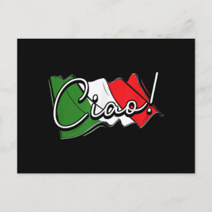 Postal Festiva Ciao! - Scooter italiano y europeo de Venecia y La