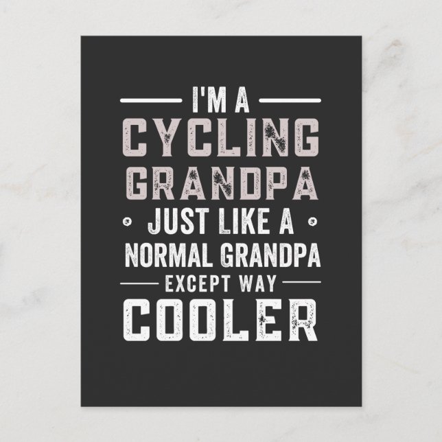 Postal Festiva Ciclismo (Anverso)