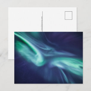 Postal Festiva Cielo de las luces del norte