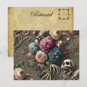 Postal Festiva Cínico Domingo - Victoriano Gótico