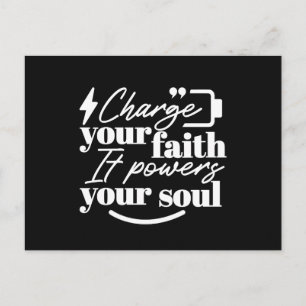 Postal Festiva Cita Cristiana Motivacional – Carga Tu Fe