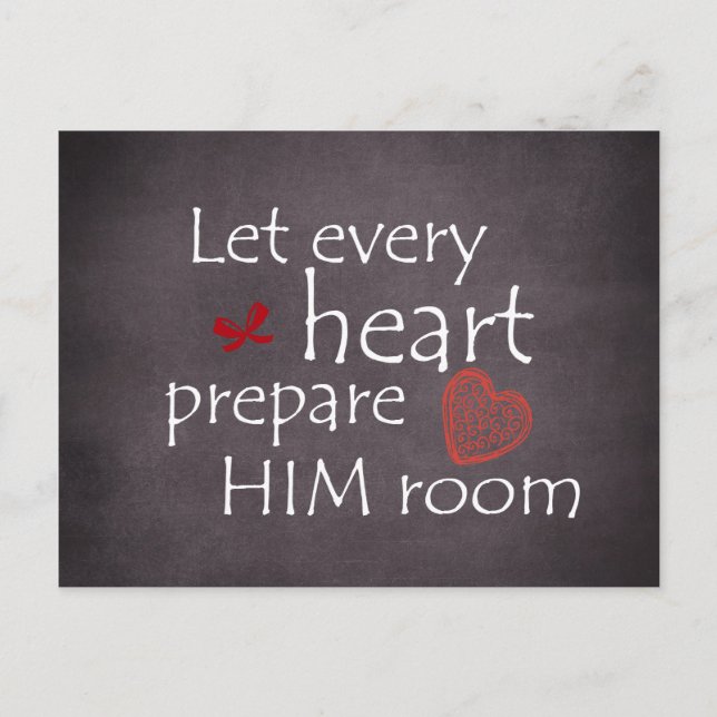 Postal Festiva Cita de Navidades cristianos (Anverso)