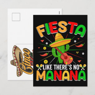 Postal Festiva cita motivacional cinco de mayo