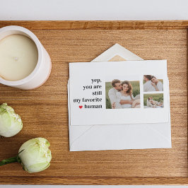 Postal Festiva Cita romántica en pareja de jóvenes de la era mode