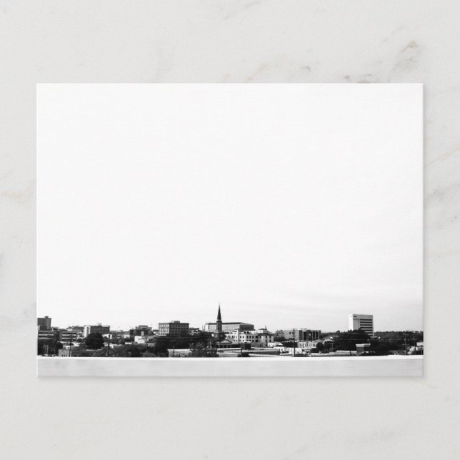 Postal Festiva Ciudad pequeña (Anverso)