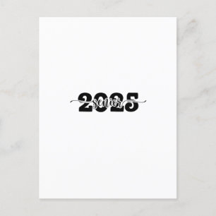 Postal Festiva Clase de Graduación Superior de 2025