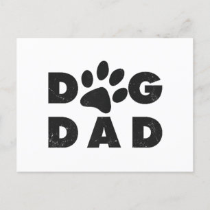 Postal Festiva Clásico de Dog Dad