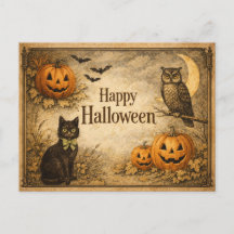 Clásico Otoño Vintage Cosecha Halloween