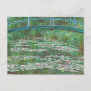 Postal Festiva Claude Monet - El puente japonés
