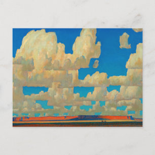Postal Festiva Cloud World de Maynard Dixon