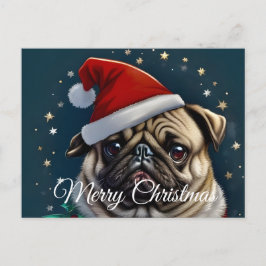 Postal Festiva Colección Puggy Claus
