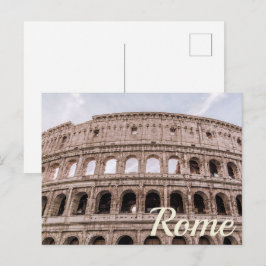 Postal Festiva Coliseo Roma