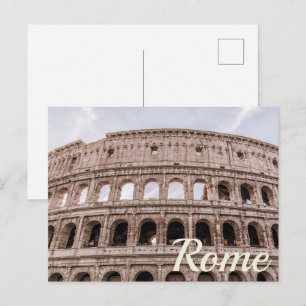Postal Festiva Coliseo Roma