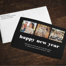 Collage de fotos de vacaciones moderno