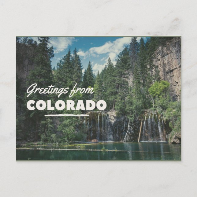 Postal Festiva Colorado (Anverso)