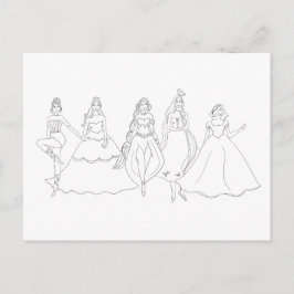 Postal Festiva Colores