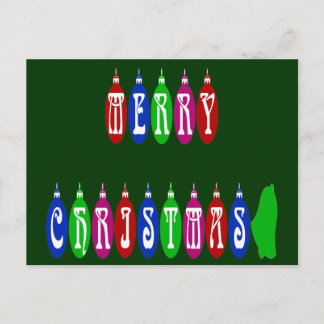 Postal Festiva Colorida fuente de adorno navideño navideño