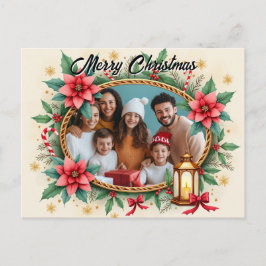 Postal Festiva Con foto propia Starry Hearth