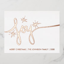 Alegría de Navidad Rubor Letra a Mano Hoja de Meta