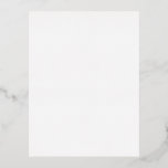 Postal Festiva Con Relieve Metalizado Blanco #FFFFFF, Niebla Aqua<br><div class="desc">Tarjeta postal de vacaciones de Relieve metalizado</div>
