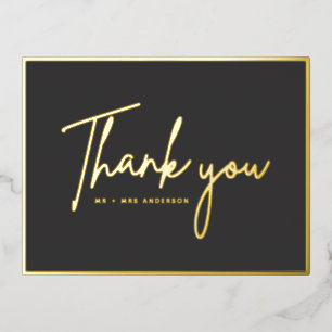 Postal Festiva Con Relieve Metalizado Boda De Guión Escrito A Mano