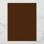 Postal Festiva Con Relieve Metalizado Brown #4D2A10, cocodrilo<br><div class="desc">Tarjeta postal de vacaciones de Relieve metalizado</div>