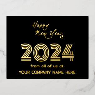 Postal Festiva Con Relieve Metalizado Compañía moderna de código para homosexuales de ne