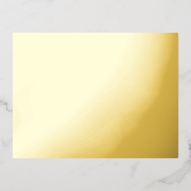 Postal Festiva Con Relieve Metalizado Crear su propio blanco (Anverso)