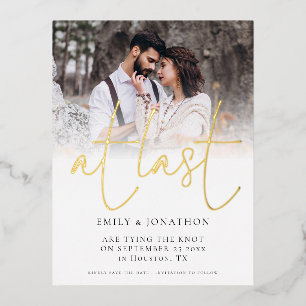 Postal Festiva Con Relieve Metalizado En La Última Boda De Fotografía Guardar La Postale