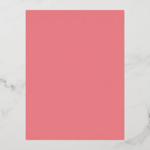 Postal Festiva Con Relieve Metalizado #F1838A, Girly
