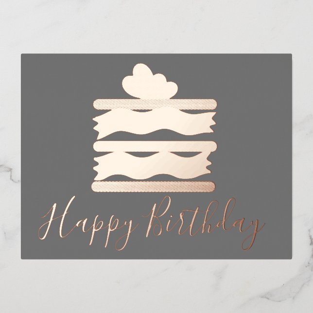 Postal Festiva Con Relieve Metalizado Feliz feriado de Relieve metalizado Verde azulado  (Anverso)