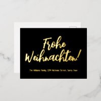 Froth Weihnachten, Feliz Navidad en alemán