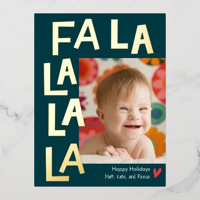 Postal Festiva Con Relieve Metalizado Fun Song Relieve metalizado Navidades Festividad F (Anverso)