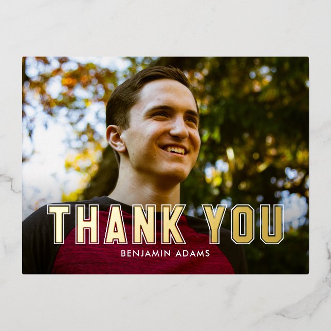 Postal Festiva Con Relieve Metalizado Grado de RELIEVE METALIZADO Colegiado Clásico Grac (Anverso)