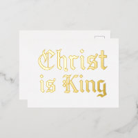 Jesucristo es Rey Arte Grunge Gothic Blackletter