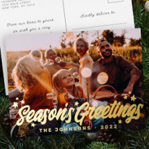 Moderna, simple y lúgubre, felicitaciones, estrell