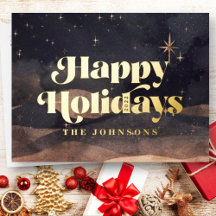 Noche Starry Winter Sky Moda elegante moderna