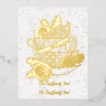 ¡Oh té de Navidad! ¡Oh té de Navidad!