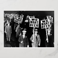 Protesta de cerveza durante la Prohibición Fotogra