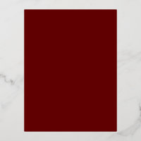 Rojo oscuro #650000, óxido de cobre