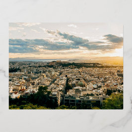 POSTAL FESTIVA CON RELIEVE METALIZADO TIEMPO DE SOLAMENTACIÓN