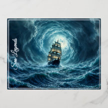 Viaje marítimo de la tormenta de Galeón