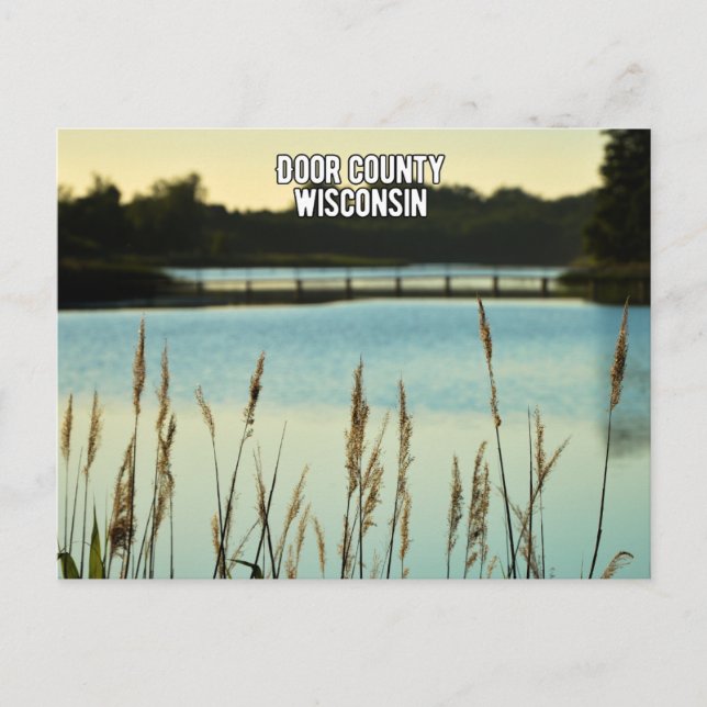 Postal Festiva Condado de Door Wisconsin (Anverso)