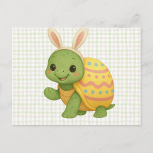 Postal Festiva Conejito de Pascua/Conejito de primavera adorable