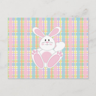 Postal Festiva Conejo de Pascua