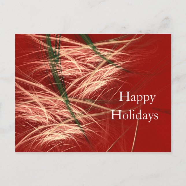 POSTAL FESTIVA CONOS DE LA NIEVE (Anverso)