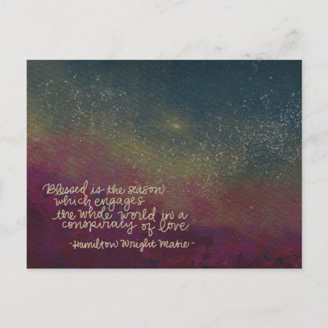 Postal Festiva Conspiración de Amor (Anverso)