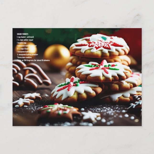Postal Festiva Cookie (Anverso)