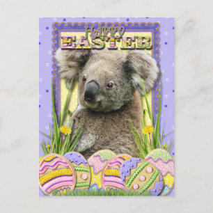 Postal Festiva Cookies de Huevo de Pascua - Koala